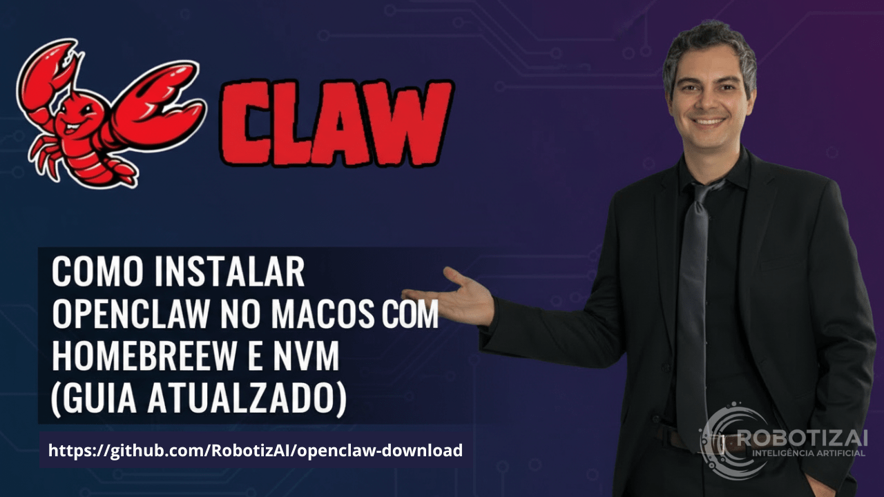 Como Instalar o OpenClaw no macOS com Homebrew e nvm (Guia Atualizado ...